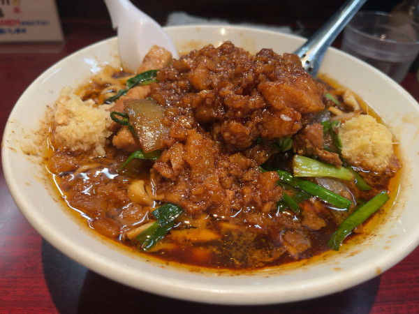 「スタ満そば」@元祖スタミナ満点らーめん すず鬼の写真