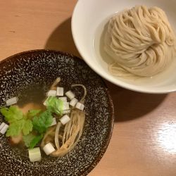 昆布水淡麗塩つけ麺
