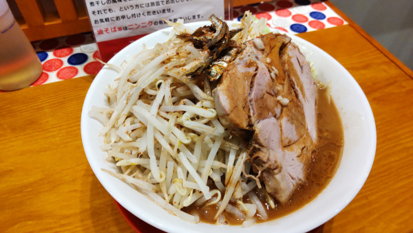 「豚骨煮干 麺250g」@中華そば にぼが屋の写真