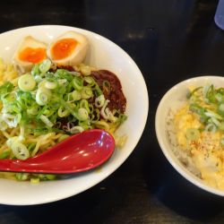 思道流ジャージャー麺（1200円）＋キマグレドン（200円）