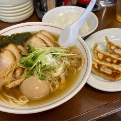 塩チャーシュー麺