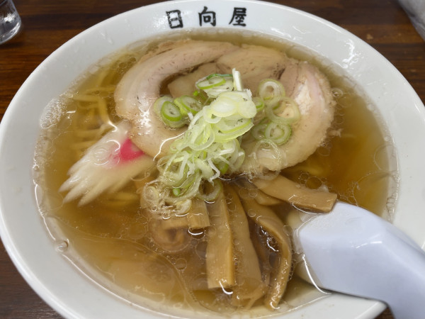 「ラーメン」@青竹手打ちラーメン 日向屋の写真