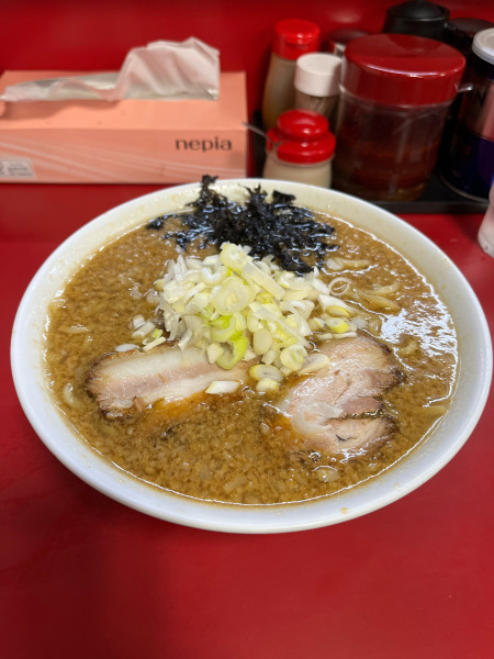 「背脂生姜醤油」@ラーメンつり吉 小千谷店の写真