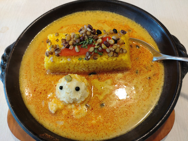 「豆カレー 1100円」@&スリランカ TOKYOの写真