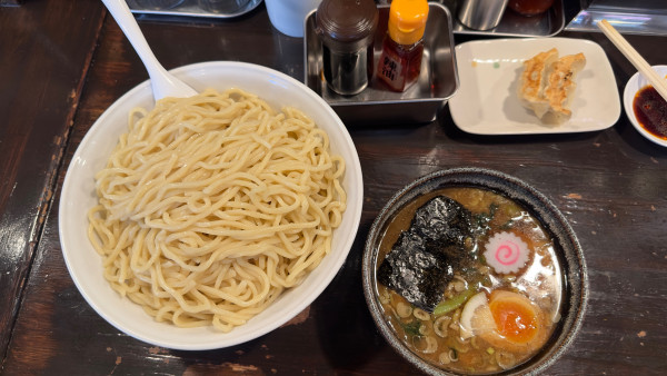 「特製つけ麺トリプル」@麺座でんの写真