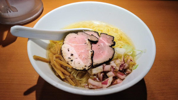 「【限定】冷やしらぁ麺」@たけちゃんにぼしらーめん 調布店の写真