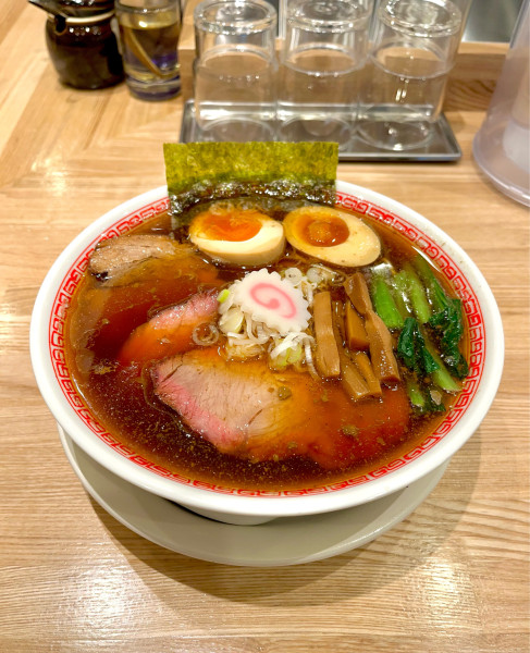 「味玉MIX中華そば」@麺や みかんの写真