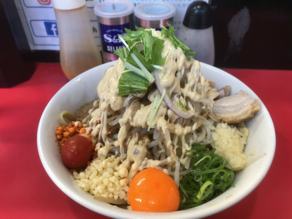 「冷やしまぜそば」@用心棒 本号の写真