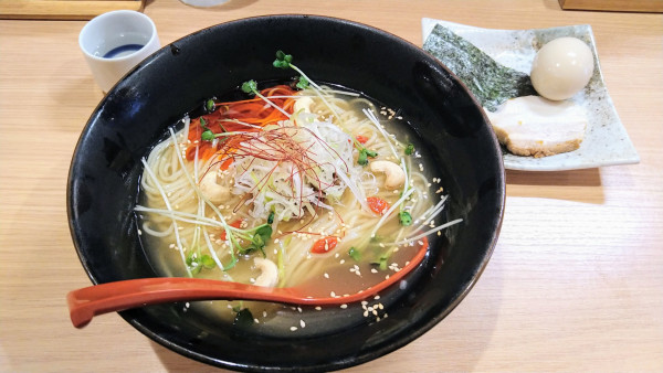 「【限定】特製 焼きあご冷し担々麺」@焼きあご塩らー麺 たかはし 大船店の写真