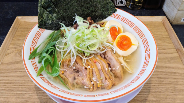 「【限定】特製冷やし笠岡ラーメン」@笠岡ラーメン 一元堂 神保町店の写真