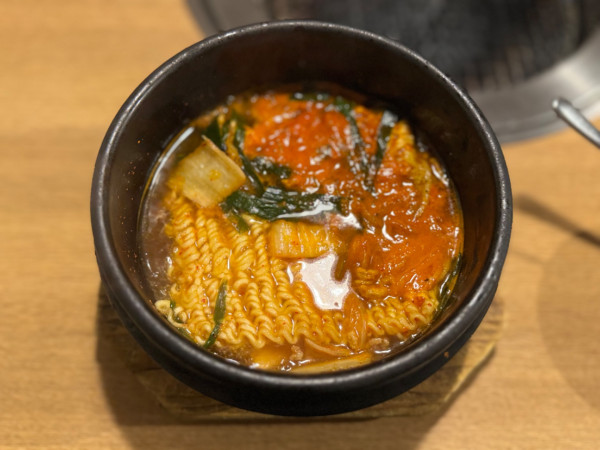 「期間限定韓国フェア 旨辛チゲラーメン690円(税込759円)」@牛角 練馬店の写真