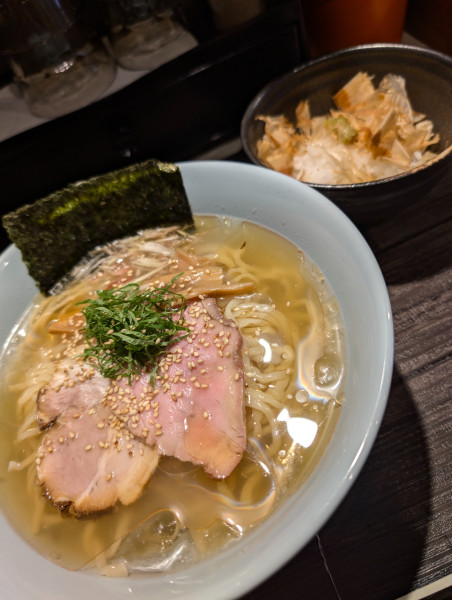 「涼麺〜しお〜」@らぁめん 涼虎の写真