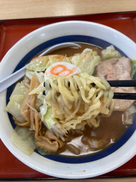 「野菜らーめん味噌　690」@8番らーめん 里庄店の写真