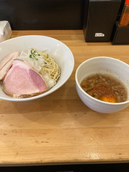 「【限定】ANT＋和え玉」@煮干らーめん 川むらの写真