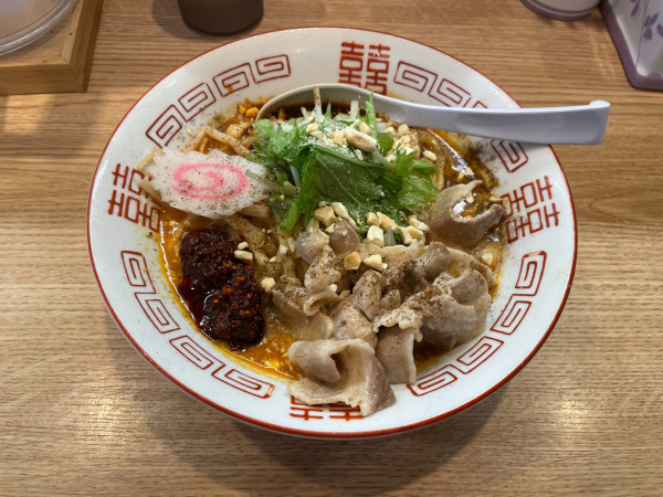「冷しゃぶ担々麺」@麺や独歩 昭島本店の写真
