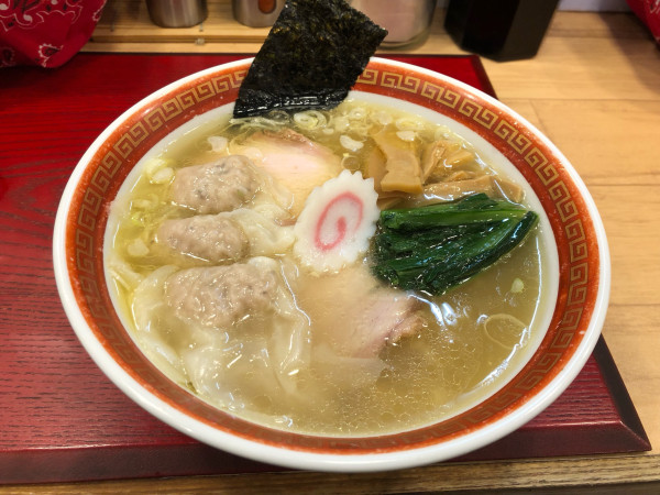 「ワンタン麺(塩)」@麺創庵 砂田の写真