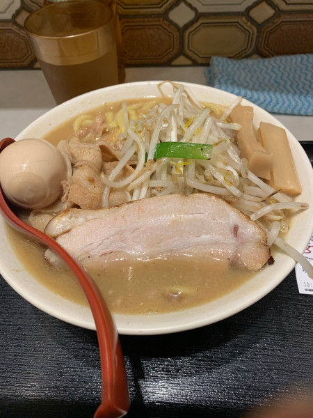 「特製味噌ラーメン(味付玉子)」@味噌麺処 花道庵 東京ラーメンストリート店の写真