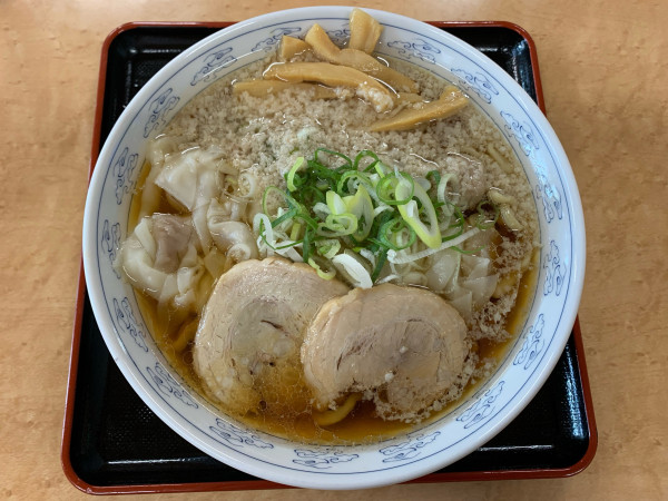 「ワンタンメン」@中華そば 雲ノ糸 酒田店の写真