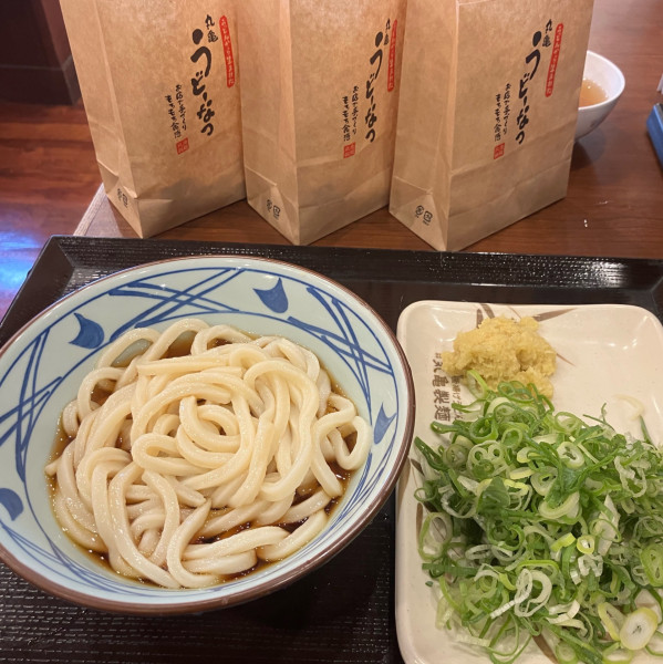 「ぶっかけうどん並390円」@丸亀製麺 千葉ニュータウン中央の写真