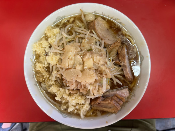 「小ラーメン　800円」@ラーメン二郎 上野毛店の写真