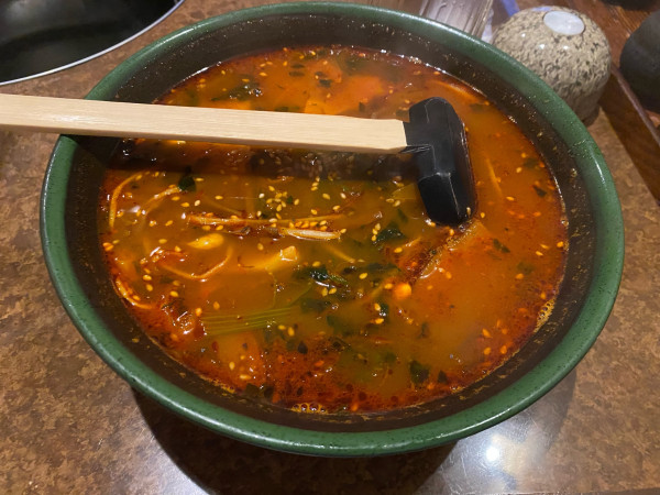 「テグタンラーメン中辛990円」@大昌園の写真