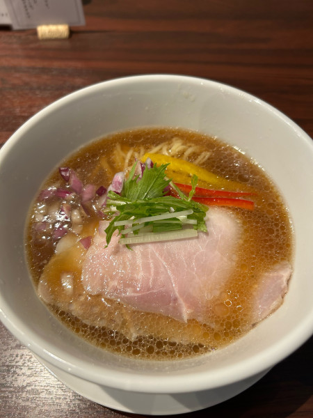 「貝らぁ麺　醤油」@らぁ麺 はつ穂の写真