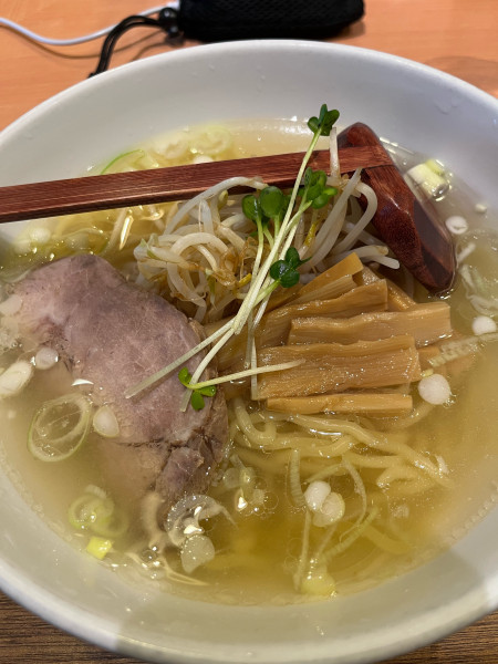 「塩ラーメン」@用賀らーめん たつみの写真
