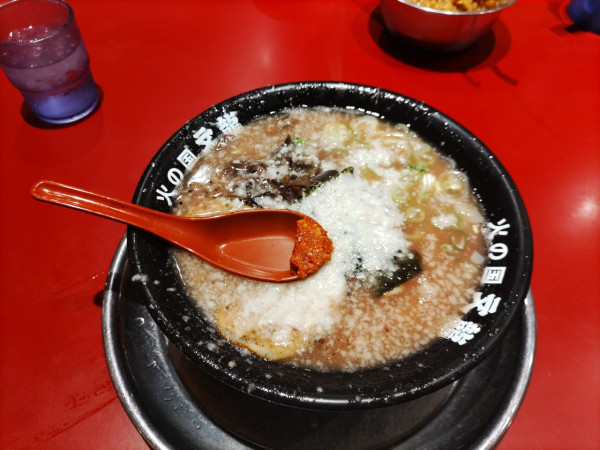 「とんこつ(こってり)」@火の国 文龍 総本店の写真