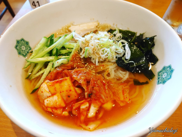 「冷麺（660円）」@日高屋 鴻巣下忍店の写真