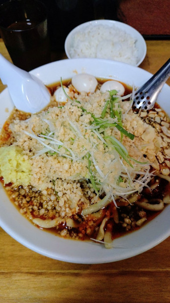 「和風ピリ辛冷し（豚）」@元祖スタミナ満点らーめん すず鬼 熊谷うえちゃん店の写真