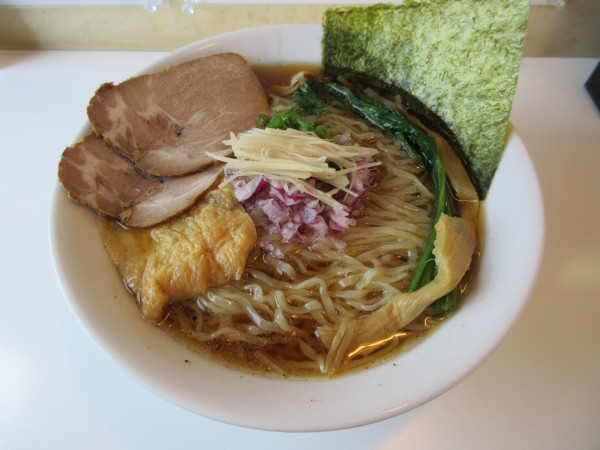 「【季節限定】中華そば(冷)(1,000円)」@中華そば みなわの写真