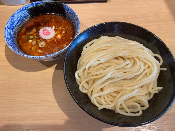 「辛つけめん、大盛」@頑者NEXT LEVEL アクアシティお台場店の写真