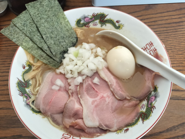 「特製濃厚煮干 和え玉」@中華蕎麦 縁の写真