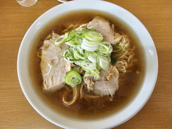 「【朝ラー】中華そば　750円」@味匠やずやの写真