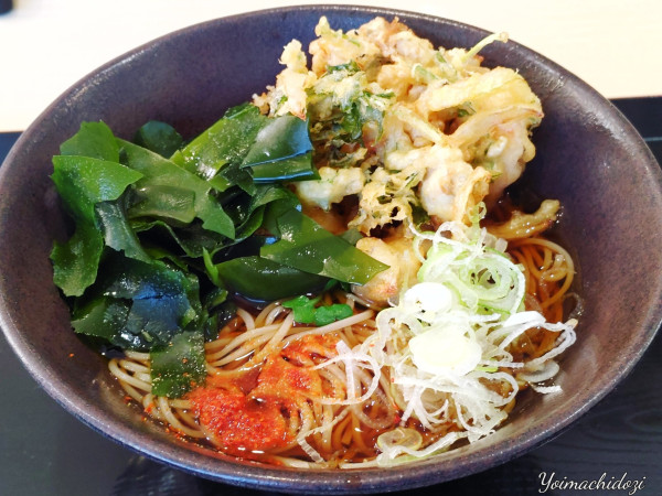 「ＡＫＥかきあげそば（770円）」@ゆで太郎 北本深井店の写真