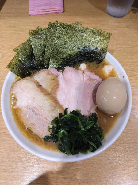 「大久保肉SP並」@横浜家系ラーメン 蓮の写真