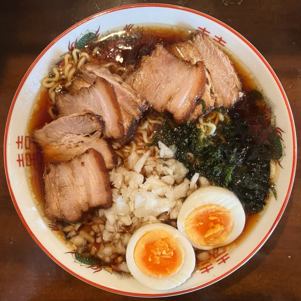 「竹岡式ラーメン」@ひるのっけ 東京高円寺本店の写真