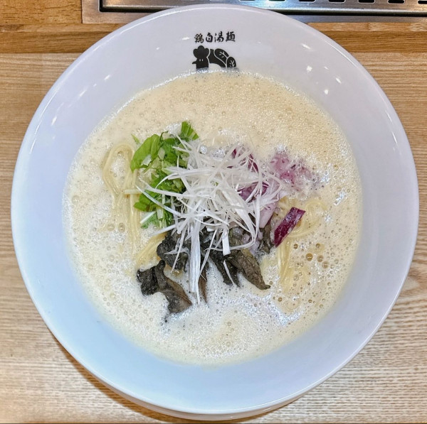 「鶏白湯白」@鶏白湯麺 石田屋の写真
