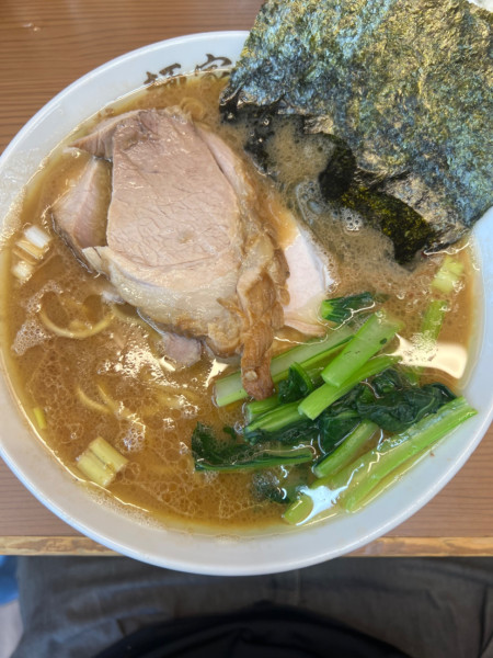 「ラーメン大1150円+ほろほろ腕肉100円」@麺家 たいせいの写真