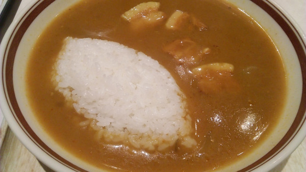 「ポークカレー 750円」@モンスナック 新宿紀伊国屋ビル店の写真