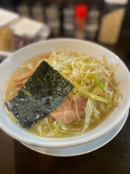 「中華そば大盛り特製ネギトッピング」@ラーメンDIYラボの写真