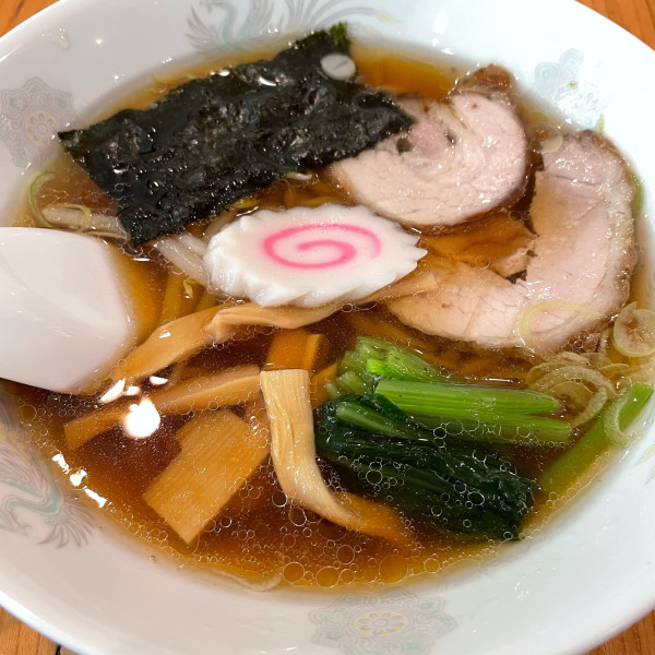 「半らぁめん  650円」@たちばな家の写真