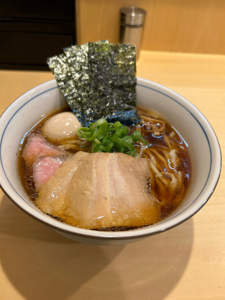 「特製軍鶏そば」@麺庭 つむぎの写真