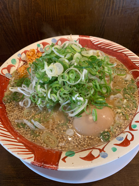 「うまみそ(味玉)」@べんてん屋 花田店の写真