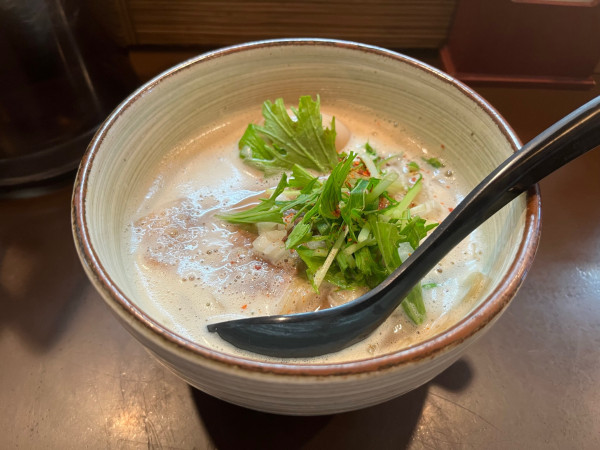 「味玉ラーメン」@麺処 と市の写真