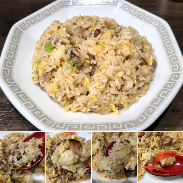 「チャーハン＆餃子セット　900円」@博多ラーメン福や 鶯谷店の写真