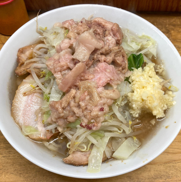 「小豚ラーメン 1,040円」@ラーメン二郎 前橋千代田町店の写真