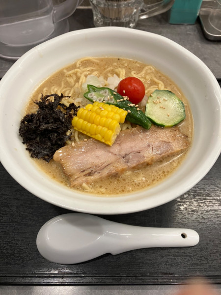 「夏味噌らーめん大盛（1000円）」@麺や あらたの写真