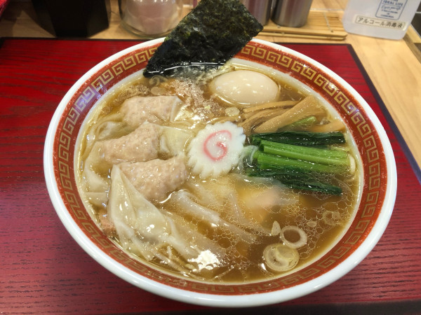 「ワンタン麺」@麺創庵 砂田の写真