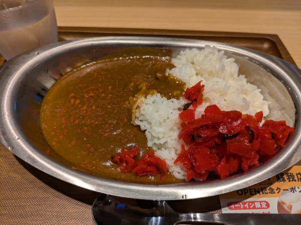 「モーニングカレー(プレーン)390円」@カレーハウス RIO 蘇我店の写真